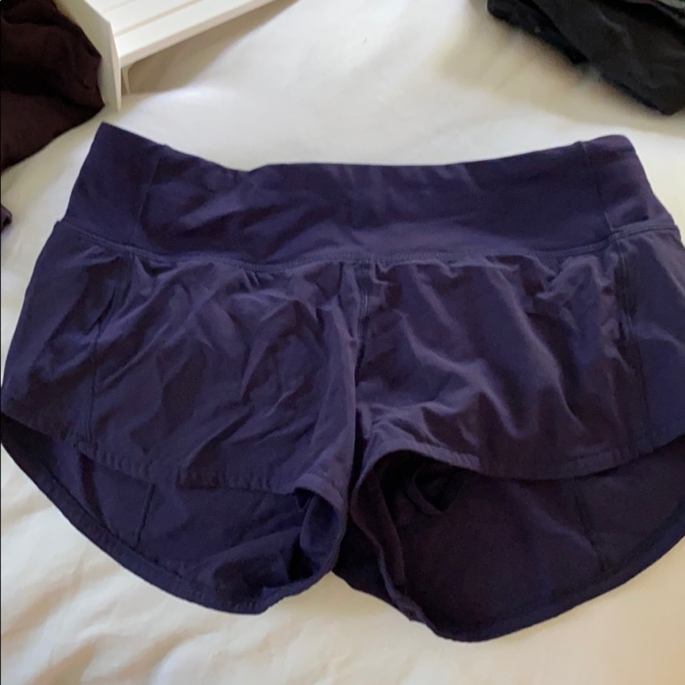 Navy blue lulu shorts